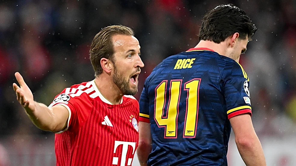 Declan Rice backs Bayern Munich’s Harry Kane for the Ballon d’Or
