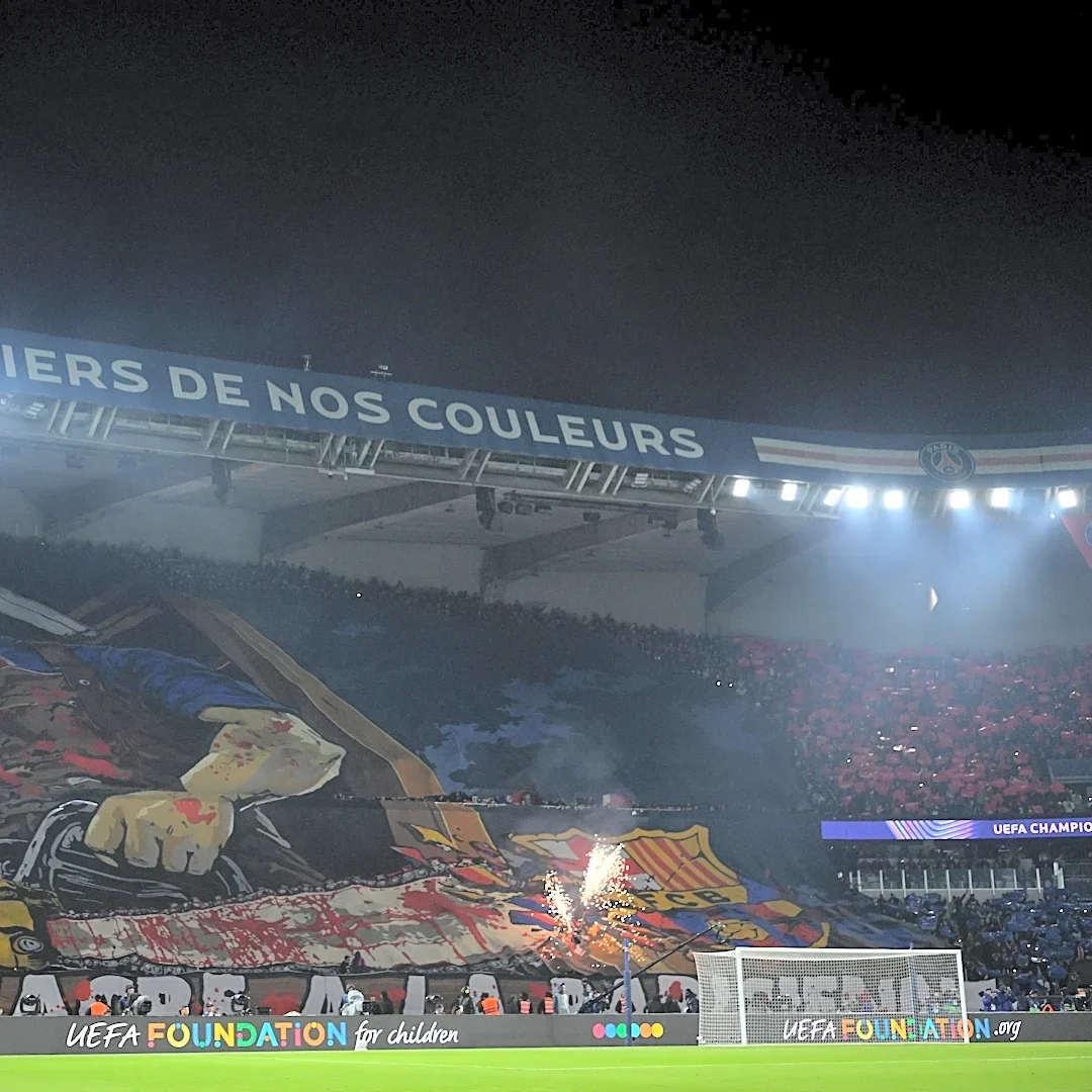 Barcelona report PSG to UEFA over ‘deeply disturbing’ tifo in Champions League tie