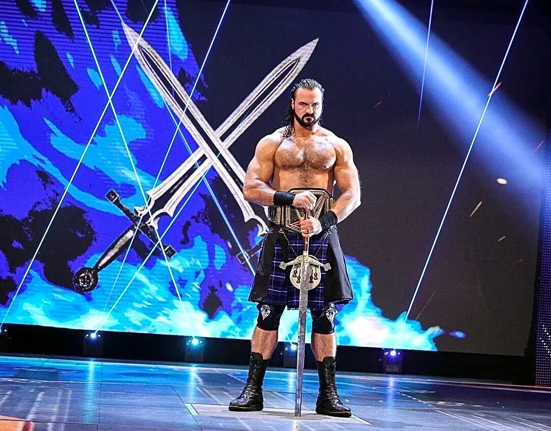 Drew McIntyre pitched chopping off someone’s arm with his sword at WrestleMania