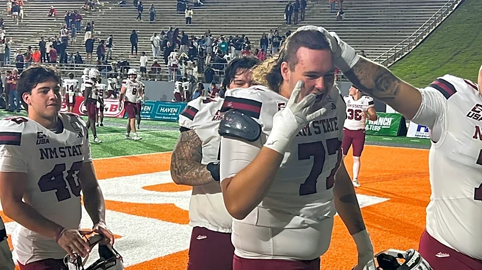 New Mexico State leans on James Jones, defense to outlast Sam Houston, 30-24