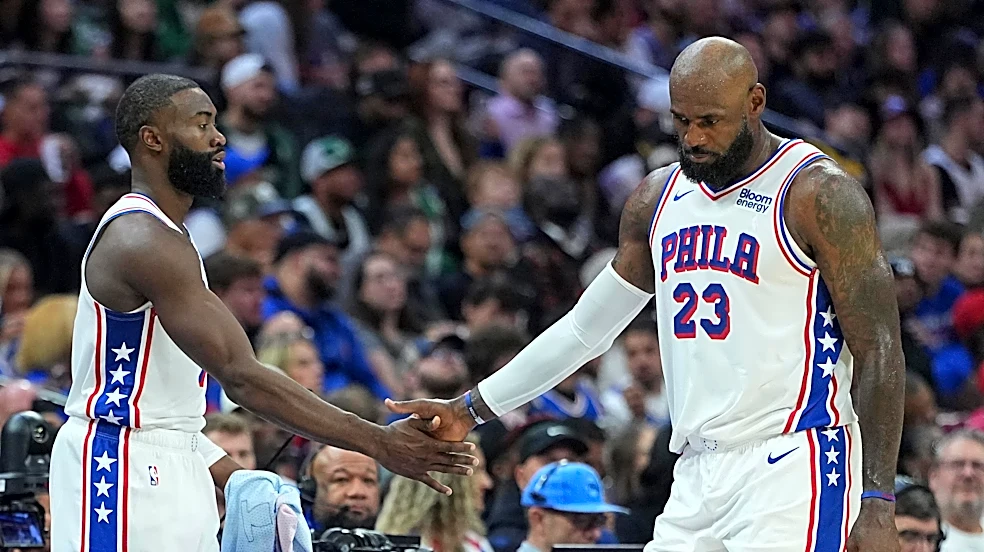 LeBron James, Jaylen Brown set to make home debuts as Sixers host Cleveland Cavaliers
