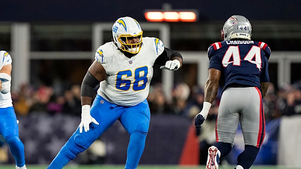 Patriots host former Chargers starter on a visit amid O-line concerns