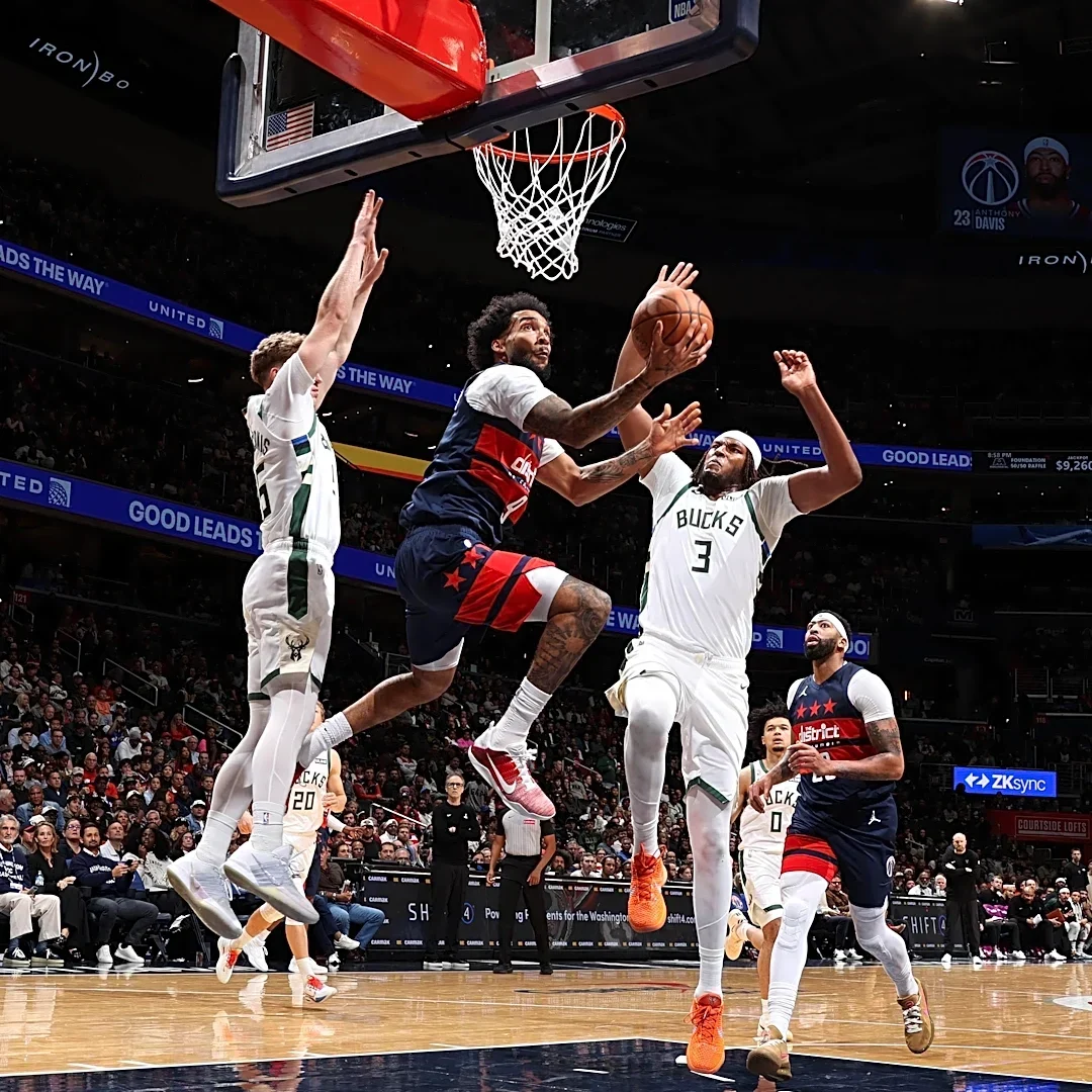 Justin Champagnie sparks Wizards’ comeback win over Bucks