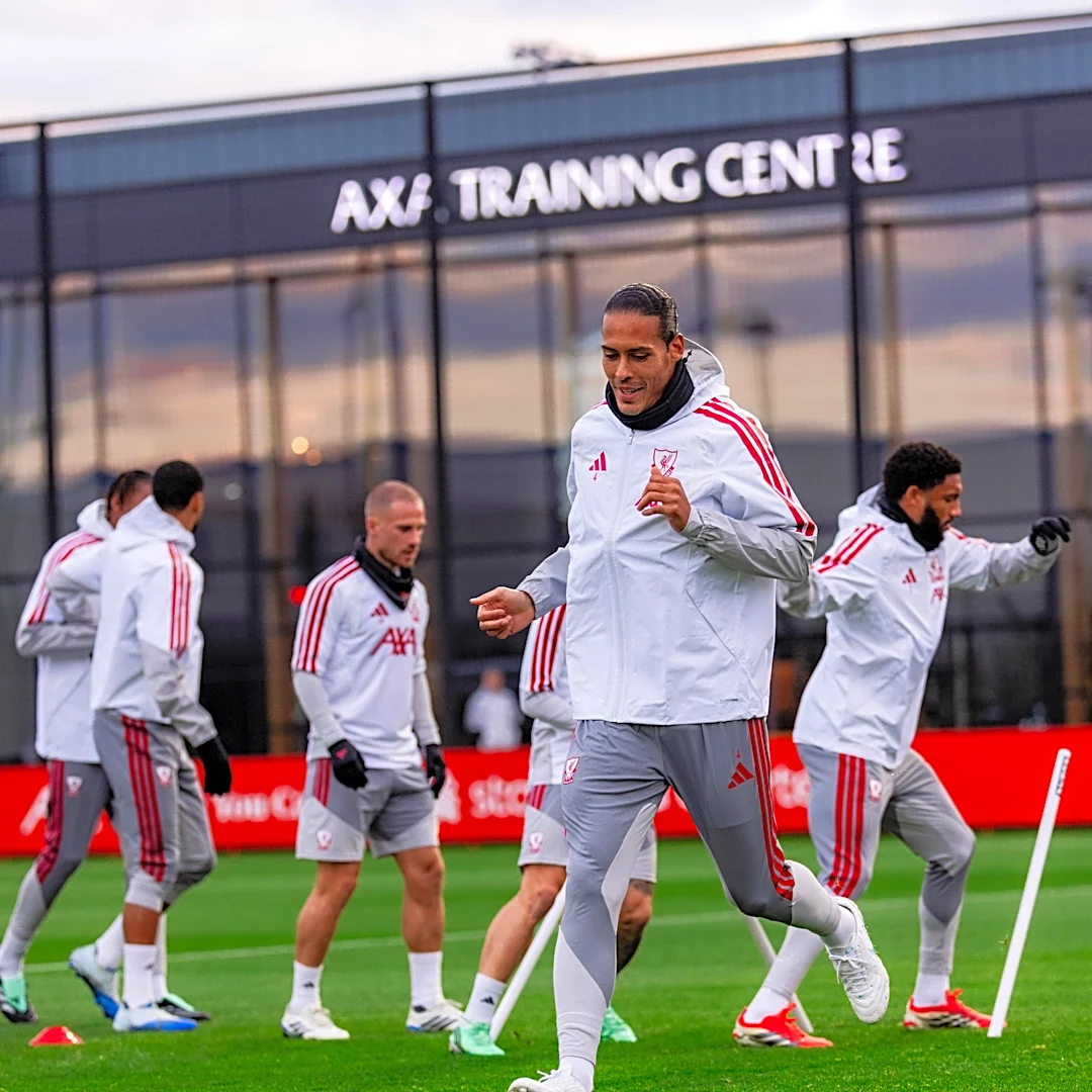 Four Liverpool Stars Miss Training Ahead of Brighton Match