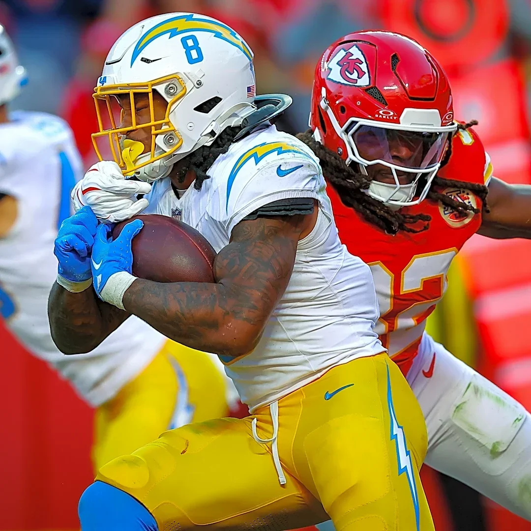 Los Angeles Chargers news: Omarion Hampton still ranked highly among 2nd-year backs