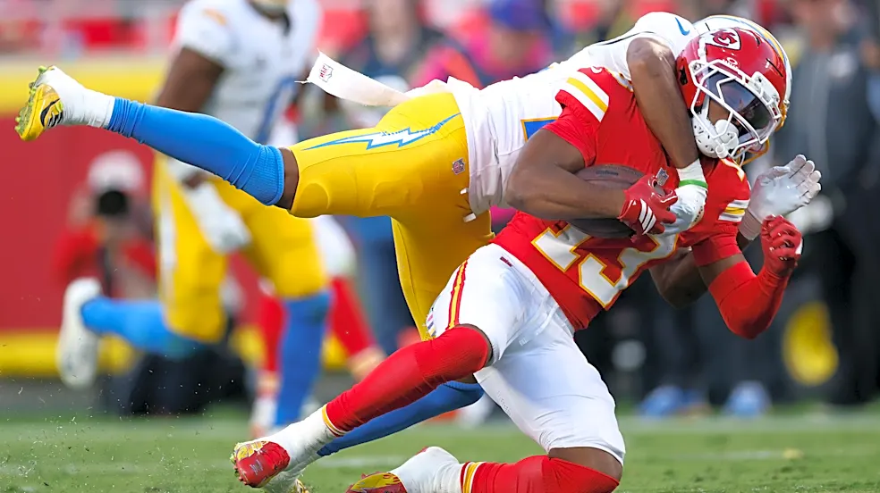Patrick Mahomes praises rookie Cyrus Allen’s contested catches