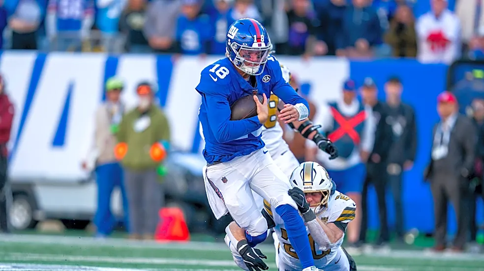 Does J.J. McCarthy give the Giants worse odds against the Texans?
