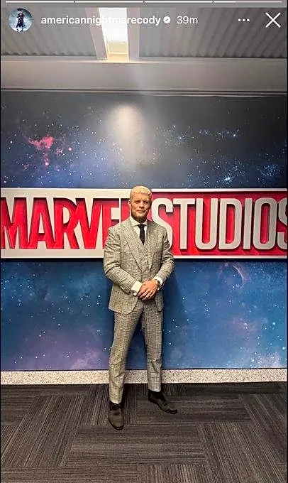 Cody Rhodes comments on rumored MCU role