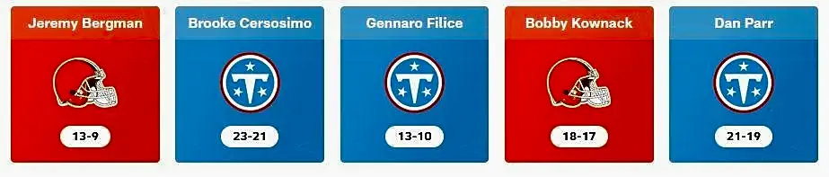 Browns vs. Titans Week 7 picks: Cleveland favored, but some still see Tennessee winning