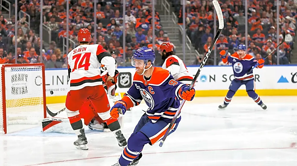 Oilers earn shootout win over Canes in game of the year so far