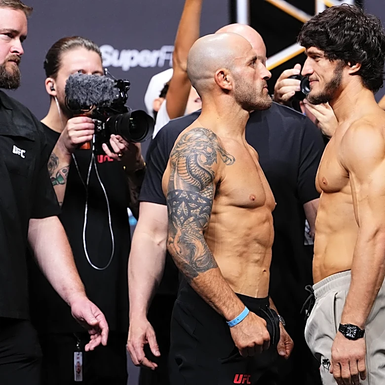 Alexander Volkanovski, Petr Yan share electrifying final faceoffs with UFC 333 challengers: ‘I show you who’s best of the best’