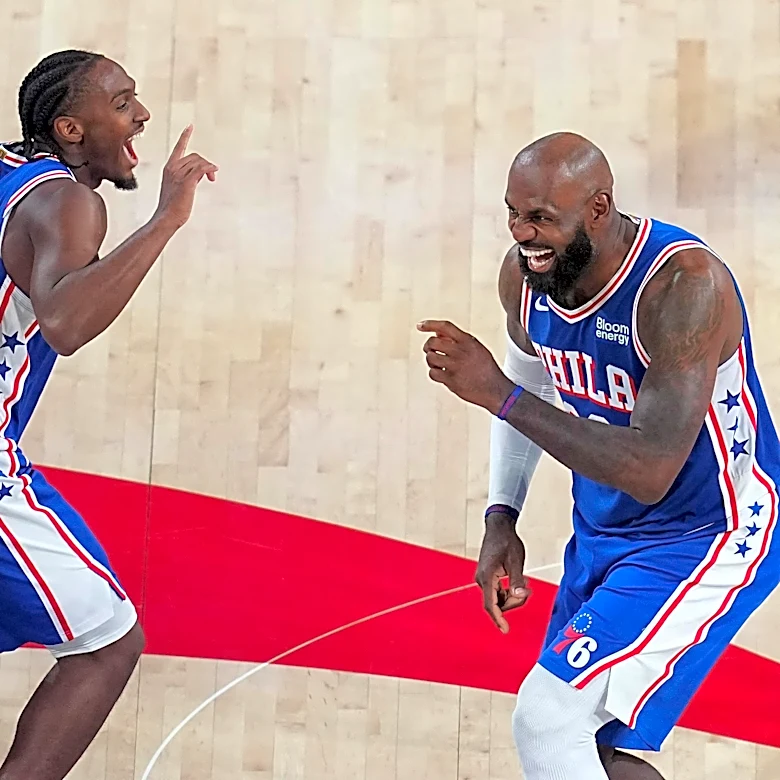 ‘It was a hell of a night’ for LeBron James and the Sixers