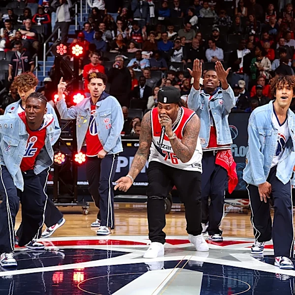 Check out Waka Flocka’s highlights at the Wizards’ season opener
