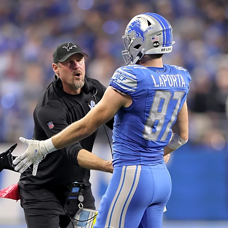 Dan Campbell responds to Sam LaPorta’s contract frustrations