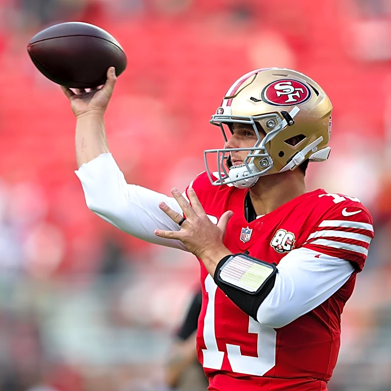NFL predictions: The 49ers will rely on Brock Purdy to beat the Falcons