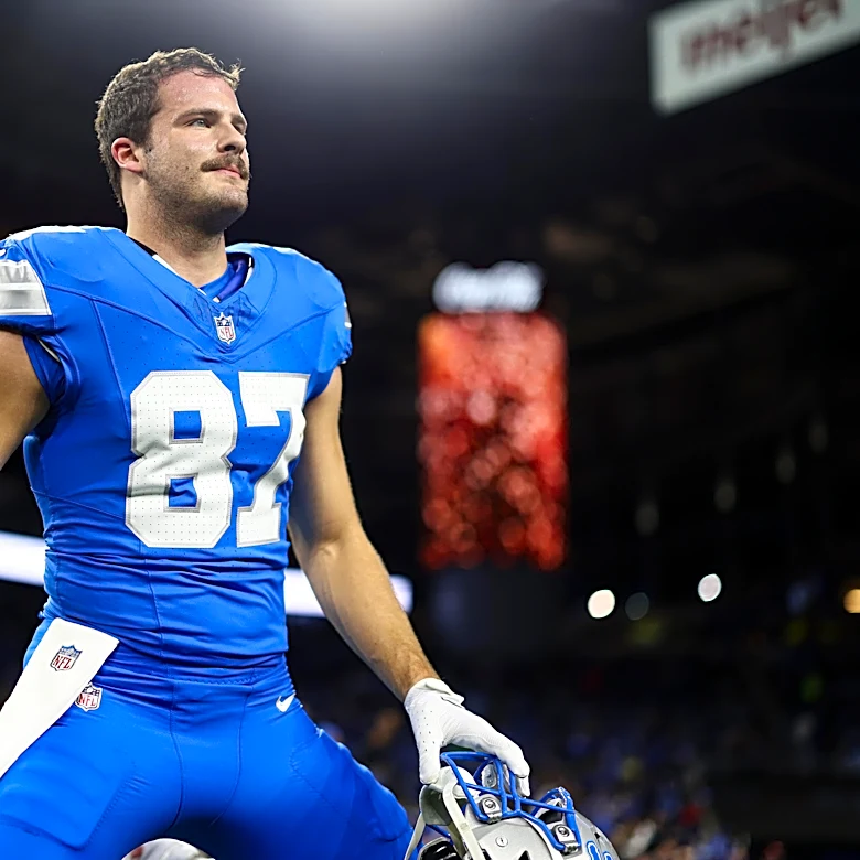 Detroit Lions TE Sam LaPorta’s full transcript on clarifying contract frustrations