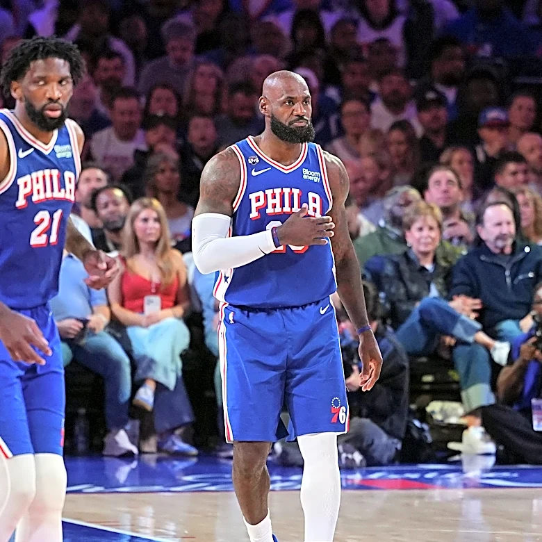 LeBron James questionable for Sixers’ first of a back-to-back vs Bucks