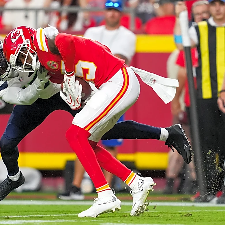 Chiefs sign WR Andrew Armstrong to the 53-man roster; will elevate RB Jadyn Ott for Sunday