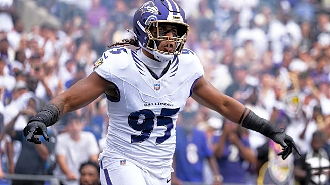 Ravens OLB Tavius Robinson out for season with pectoral injury