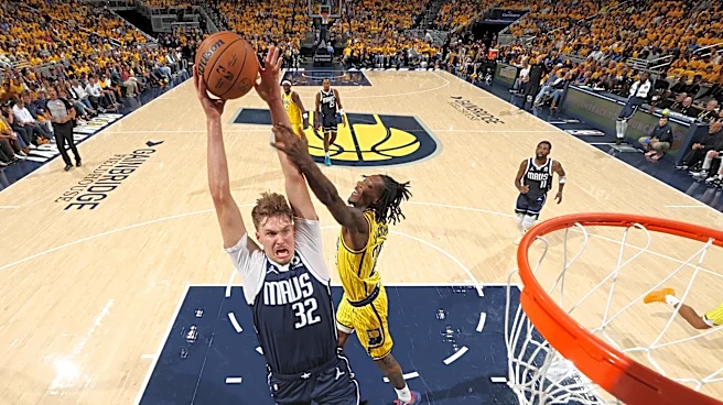 Cooper Flagg exits game at Indiana Pacers with injured shoulder after Nesmith flagrant foul