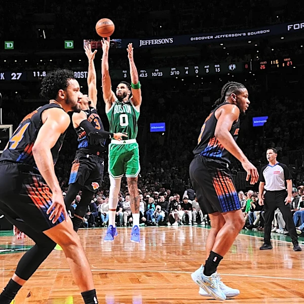 Jayson Tatum saves the day, Celtics beat Knicks 107-103
