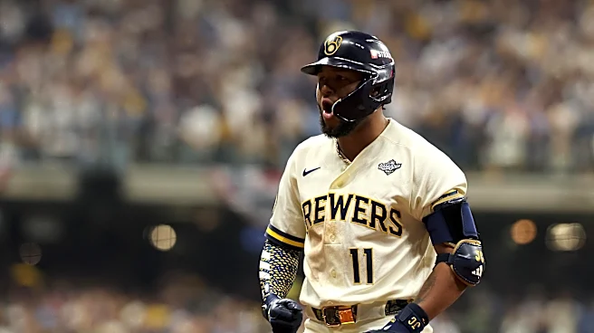 Chourio, Contreras lift Brewers to gritty Game 1 World Series win over Rays