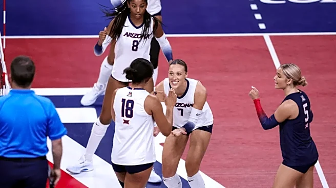 Serve receive does Arizona volleyball in at West Virginia