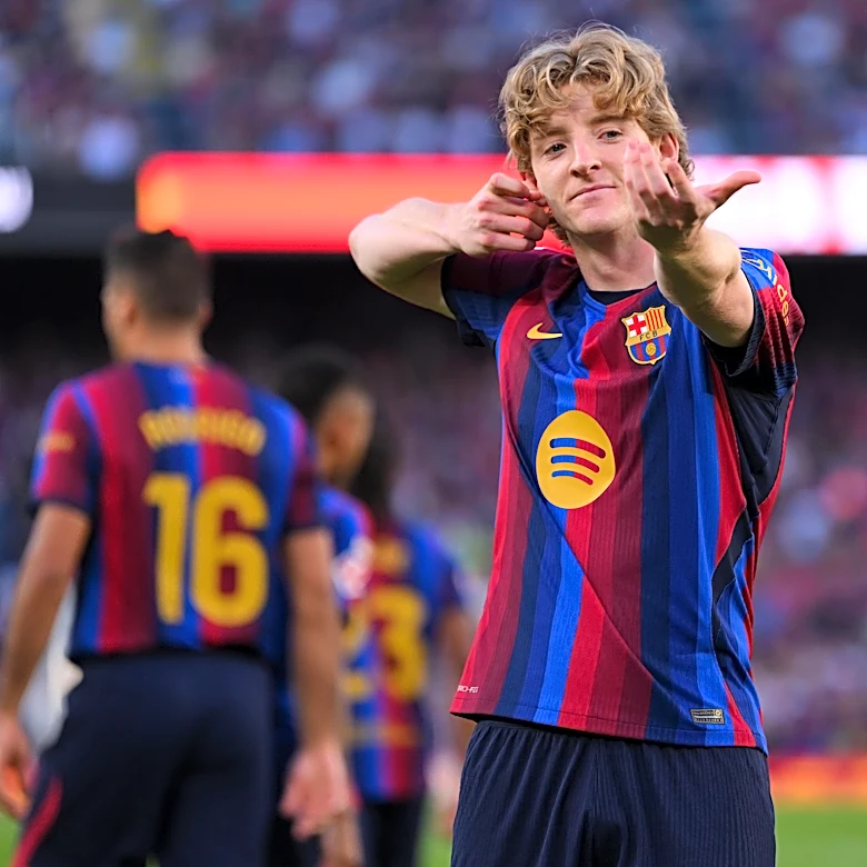 ‘It’s been OK’ – Anthony Gordon rates his start to the season for Barcelona out of 10