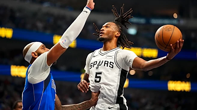 Highlights: Spurs drill Mavs in the fourth to earn season’s first win