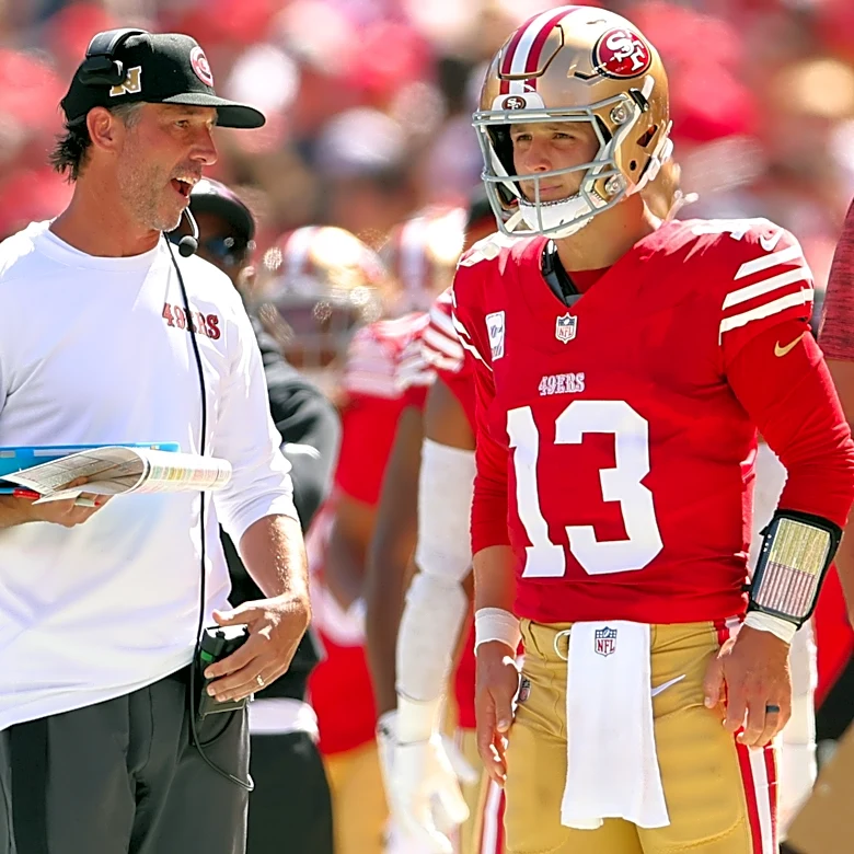49ers-Falcons live discussion: Brock Purdy and Kyle Shanahan will put up points