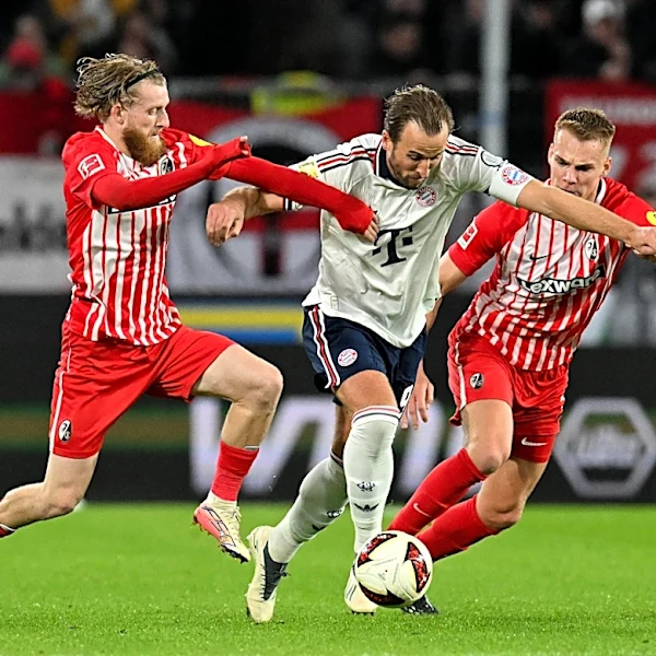 Bundesliga Match Report: Bayern Munich outlasts gutty effort from SC Freiburg for 3-1 win