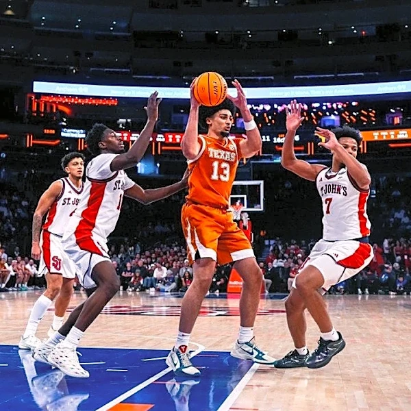 No. 7 Texas suffers growing pains in 87-74 exhibition loss to No. 13 St. John’s