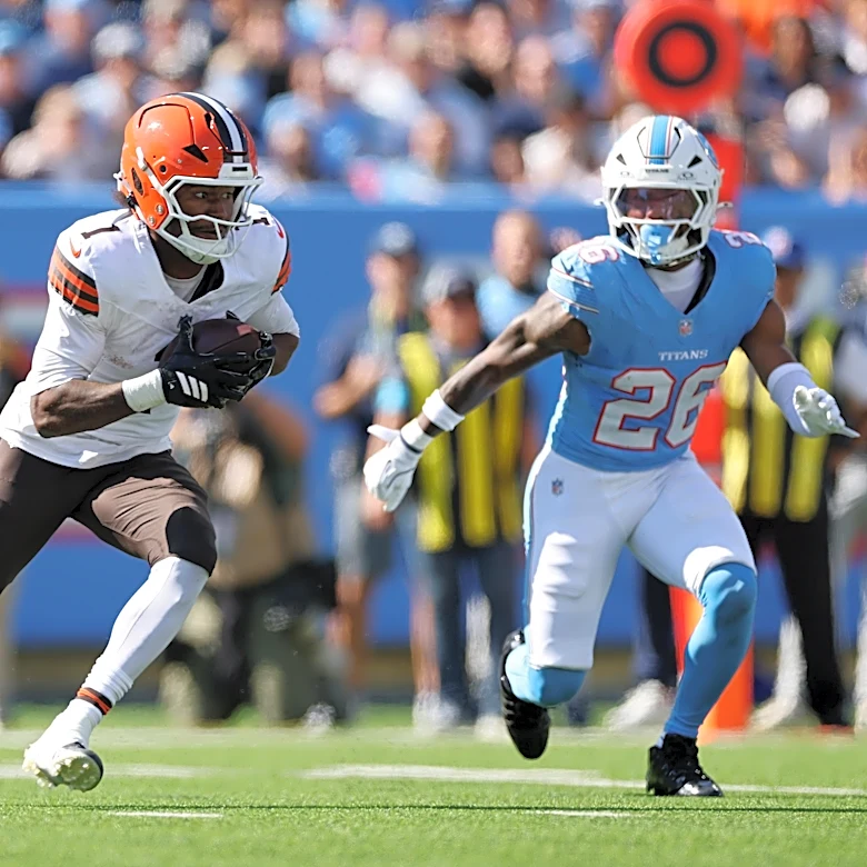 Browns rookie WR hits historic mark against Titans