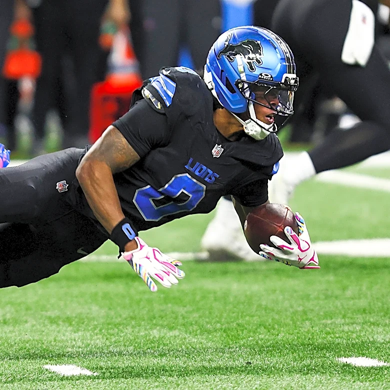 Lions injury update: No concern for Jahmyr Gibbs despite awkward slide