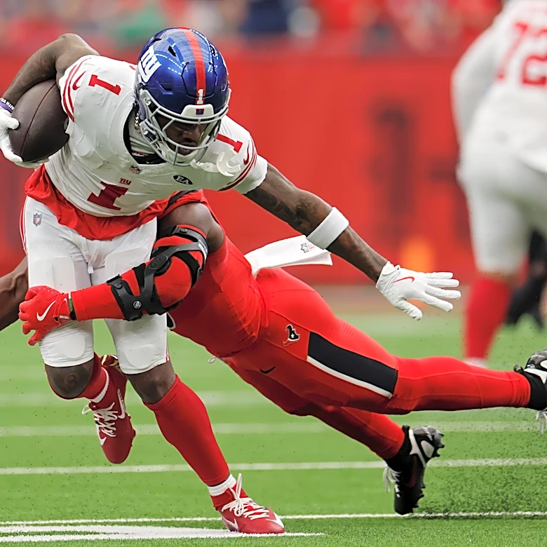 Grades and advanced stats for the Giants’ victory over the Texans