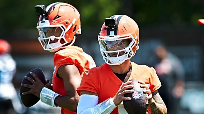 Browns make expected QB move, waive recent draft pick; one injury decision looms