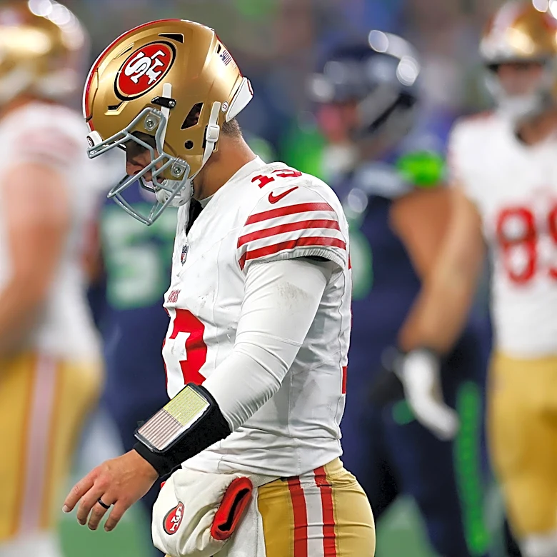 49ers fans have a real officiating gripe vs. the Falcons—and it’s not the catch rule