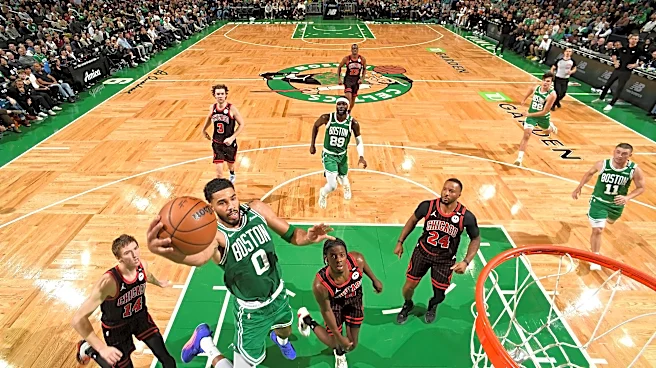 Celtics handle business at home, beat Bulls 134-99