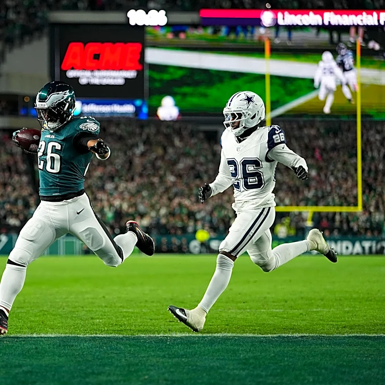 Saquon Barkley’s hamstring is still an issue, but the Eagles needed him
