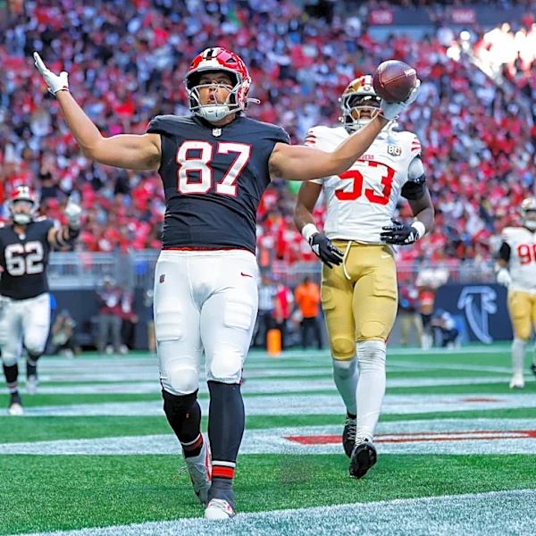 Falcons snap counts from a triumph over the 49ers in Week 7