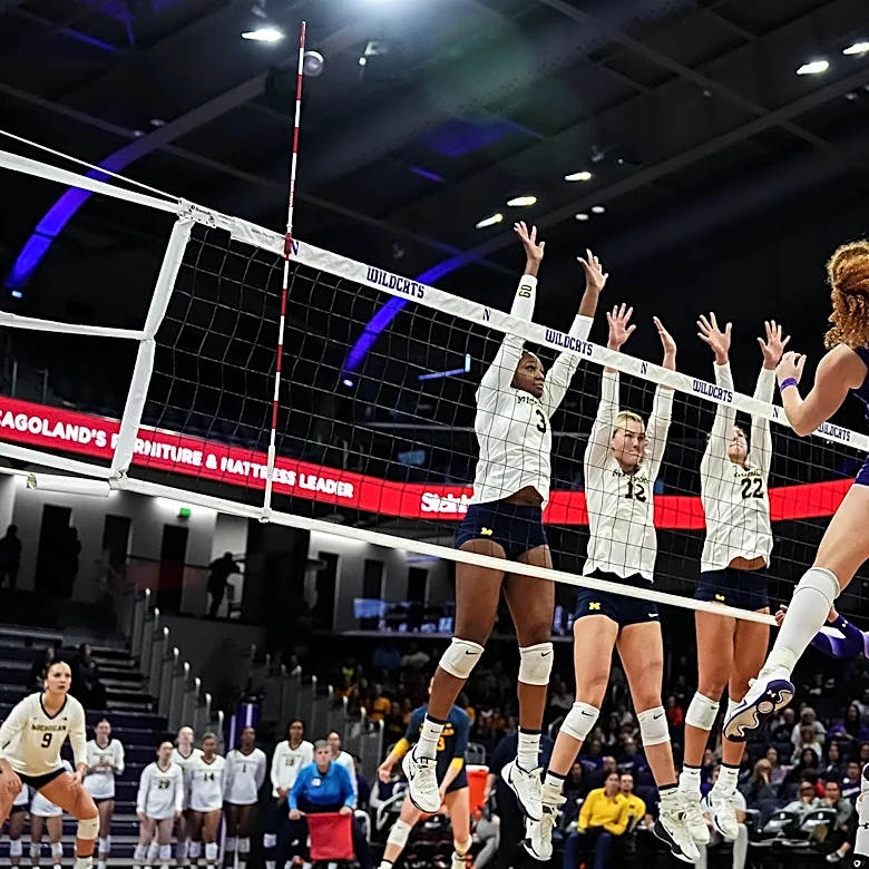 Volleyball: NU denied first conference win against Michigan, No. 12 Purdue