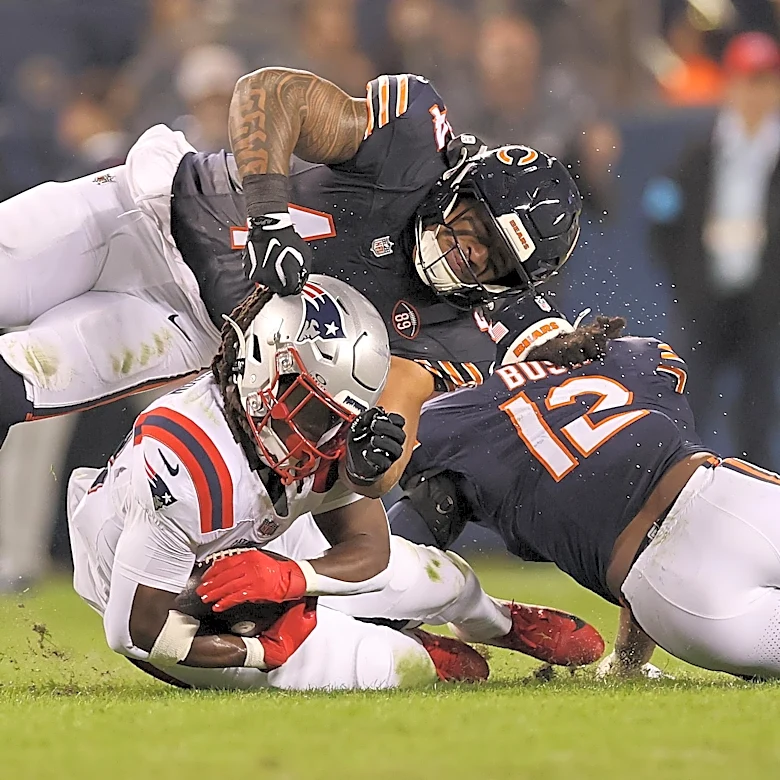 Patriots vs. Bears position grades and film review from Week 7