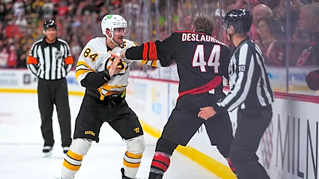 Heavyweight Fight lives up to billing as Hurricanes down Bruins 2-1