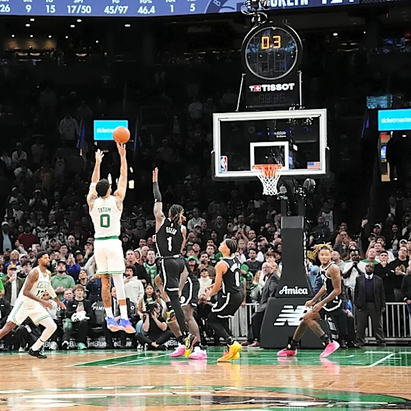 I went looking for an ordinary night at TD Garden, but Jayson Tatum had other plans