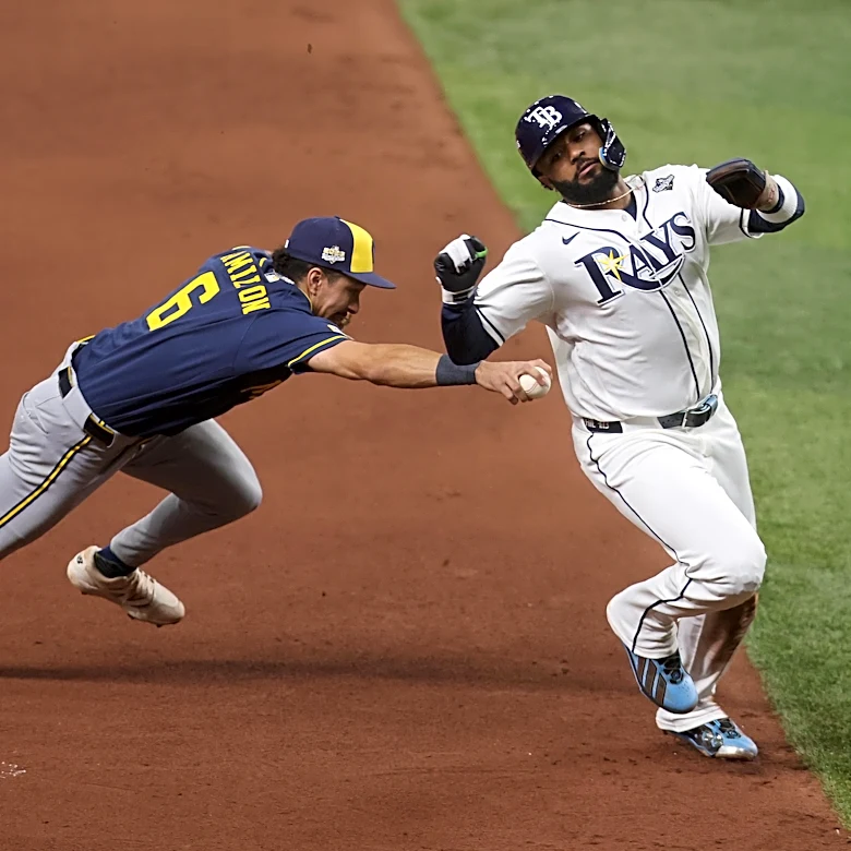 Brewers at Rays liuneups: The hour is nigh?