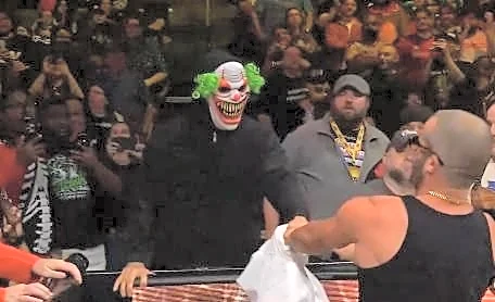 A familiar clown helps Darby Allin retain TNT title after latest career-risking stunt in AEW