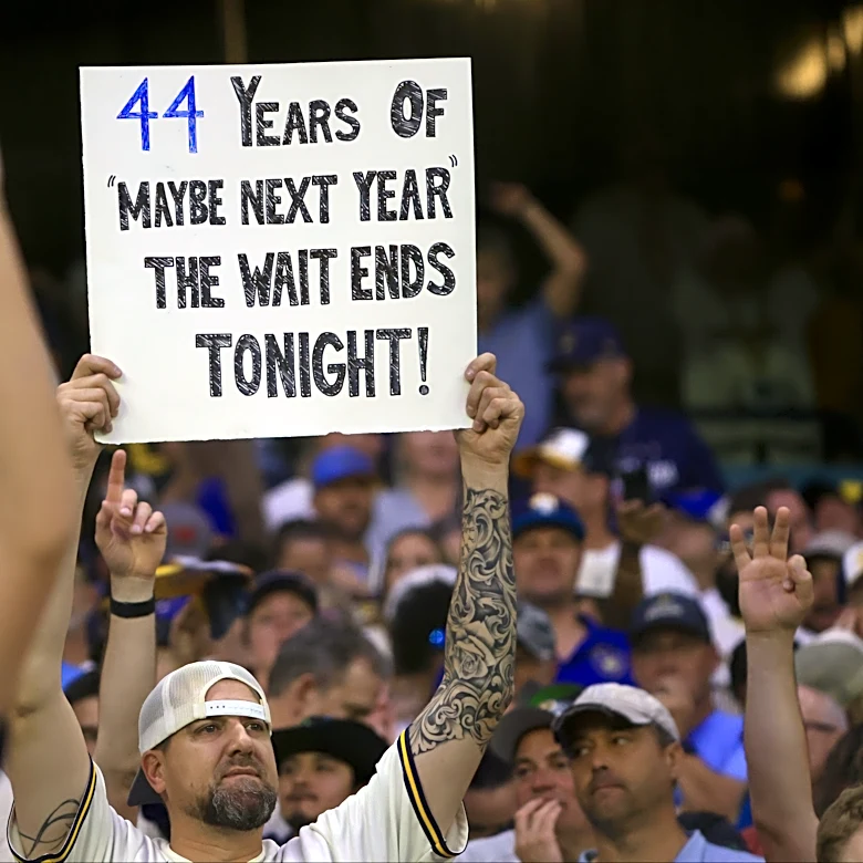 Milwaukee Brewers win their first World Series: Brewers 4, Rays 1