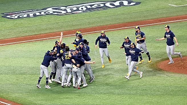 Brewers defeat Rays 4-1 to win franchise’s first World Series