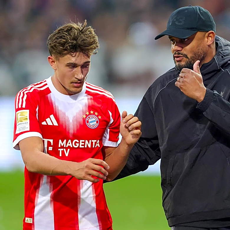 ‘We miss him’ — Tom Bischof looking forward to seeing Vincent Kompany back at Bayern Munich