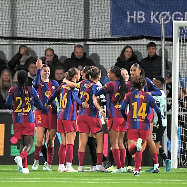 HB Koge 0-8 Barcelona Femení: Barça cruise to dominant Champions League win